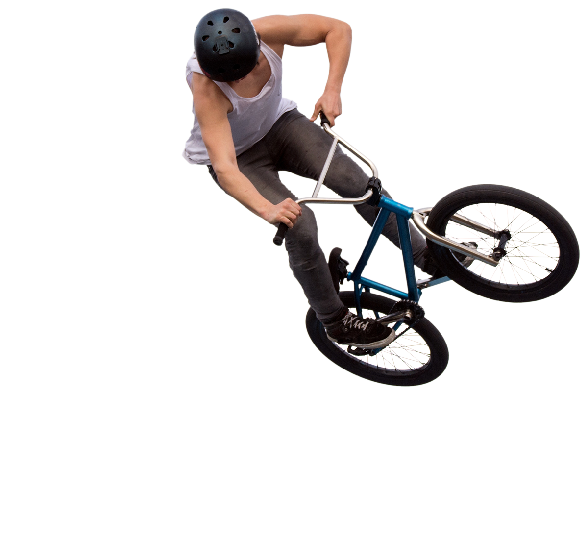 executing a brands touchpoints can feel like your flying like this BMX rider
